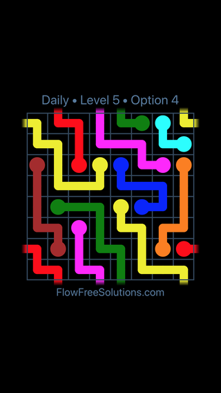 Solution and Answer to the Puzzle for Warps Date Saturday, February 10, 2018 Level 5