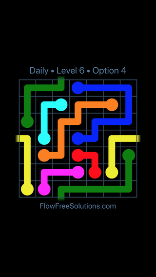 Solution and Answer to the Puzzle for Warps Date Sunday, January 13, 2019 Level 6