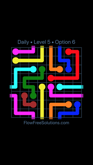 Solution and Answer to the Puzzle for Warps Date Wednesday, January 16, 2019 Level 5