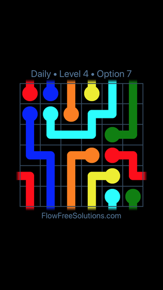 Solution and Answer to the Puzzle for Warps Date Thursday, April 14, 2016 Level 4