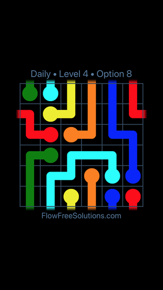 Solution and Answer to the Puzzle for Warps Date Thursday, April 14, 2016 Level 4