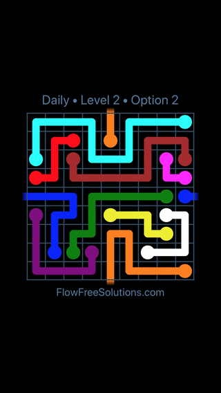 Solution and Answer to the Puzzle for Warps Date Saturday, April 23, 2016 Level 2