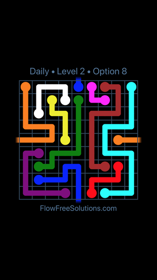 Solution and Answer to the Puzzle for Warps Date Saturday, April 23, 2016 Level 2