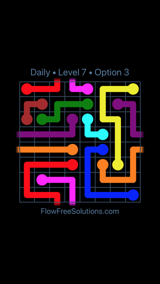 Solution and Answer to the Puzzle for Warps Date Saturday, March 25, 2017 Level 7