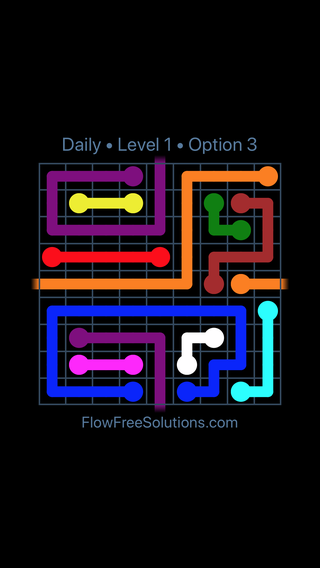 Solution and Answer to the Puzzle for Warps Date Friday, June 3, 2016 Level 1