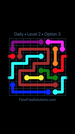 Solution and Answer to the Puzzle for Warps Date Wednesday, December 6, 2017 Level 2