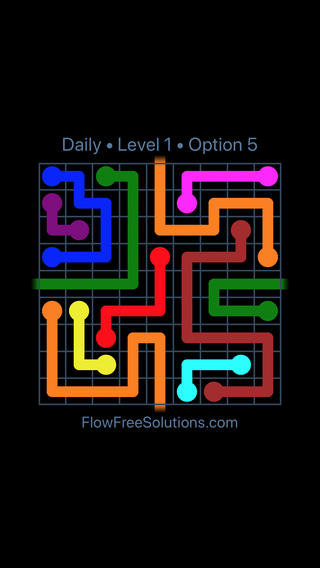 Solution and Answer to the Puzzle for Warps Date Thursday, April 28, 2016 Level 1
