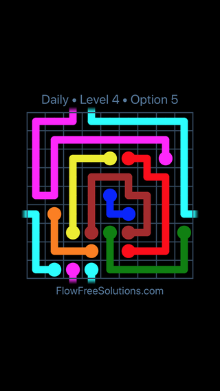 Solution and Answer to the Puzzle for Warps Date Tuesday, July 26, 2016 Level 4