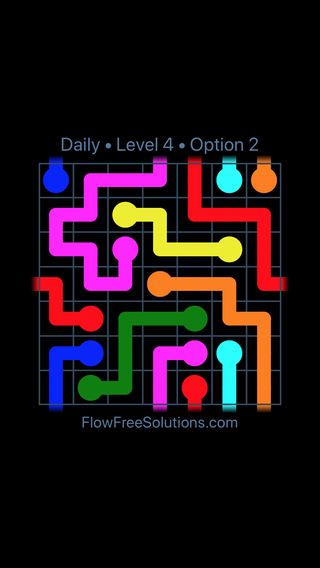 Solution and Answer to the Puzzle for Warps Date Sunday, January 15, 2017 Level 4