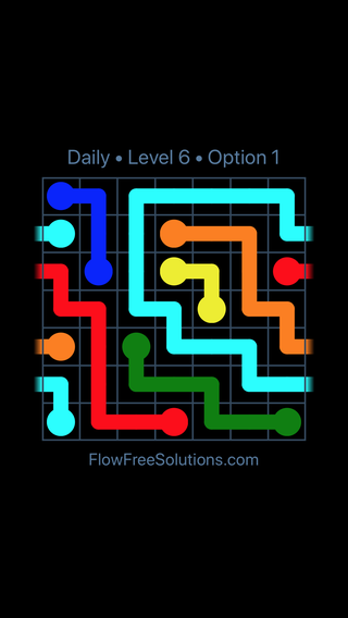 Solution and Answer to the Puzzle for Warps Date Sunday, January 14, 2018 Level 6
