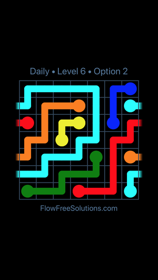 Solution and Answer to the Puzzle for Warps Date Sunday, January 14, 2018 Level 6