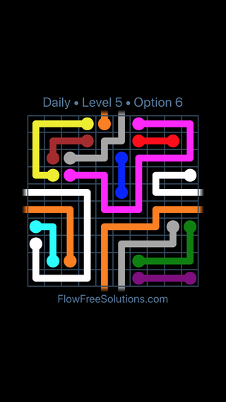Solution and Answer to the Puzzle for Warps Date Sunday, August 7, 2022 Level 5