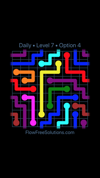 Solution and Answer to the Puzzle for Warps Date Sunday, August 7, 2022 Level 7