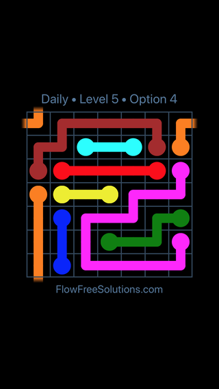 Solution and Answer to the Puzzle for Warps Date Monday, May 16, 2022 Level 5