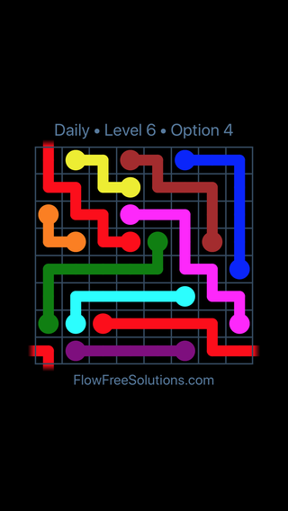 Solution and Answer to the Puzzle for Warps Date Monday, August 8, 2022 Level 6