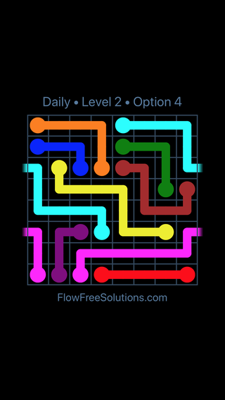 Solution and Answer to the Puzzle for Warps Date Tuesday, August 13, 2019 Level 2