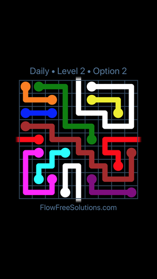 Solution and Answer to the Puzzle for Warps Date Wednesday, August 17, 2016 Level 2