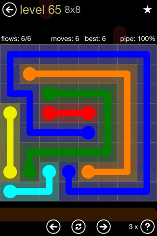 game for solution 24 Level Set Solutions Free Flow   Flow 8mania 8x8 Pack 65