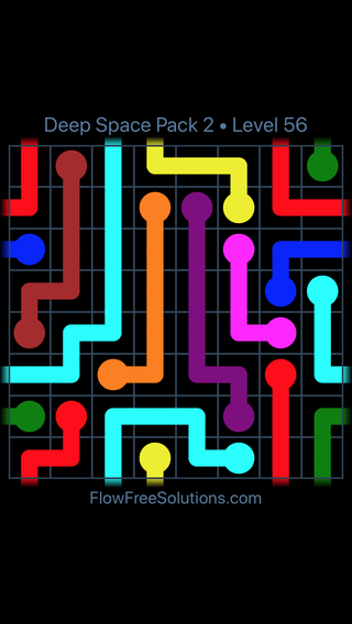 Solution and Answer to the Puzzle for Warps Deep Space Pack 2 Level 56