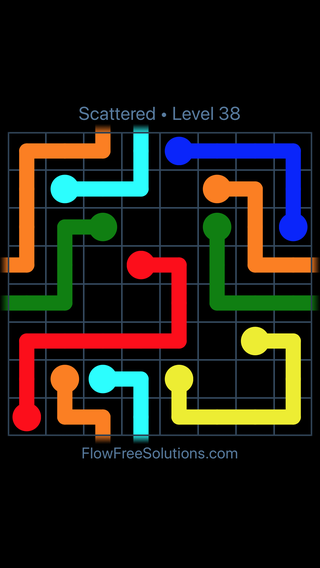 Solution and Answer to the Puzzle for Warps Scattered Pack Level 38
